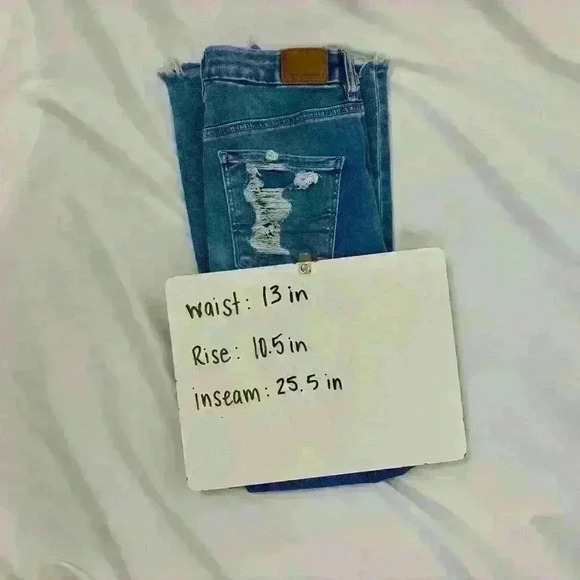 AMERICAN EAGLE Super High Rise Forever Soft Distressed Jegging Jean - Picture 10 of 10